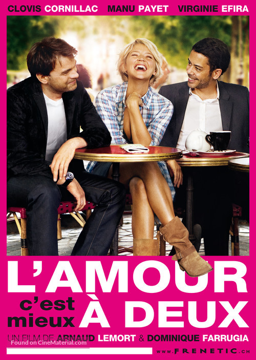 L&#039;amour, c&#039;est mieux &agrave; deux - Swiss Movie Poster
