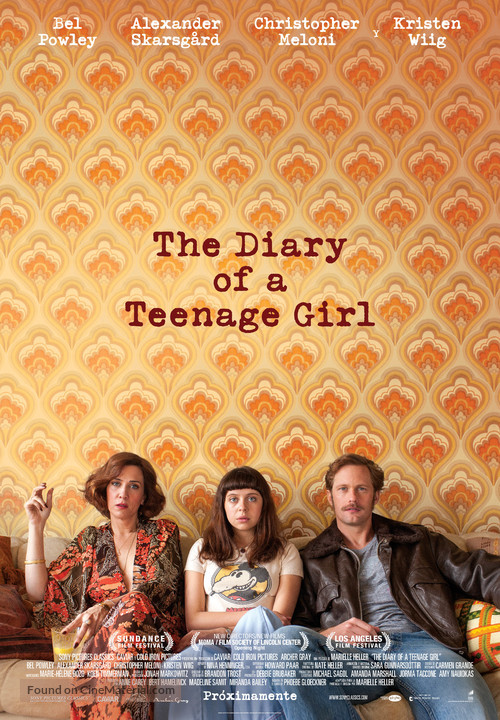 The Diary of a Teenage Girl - Spanish Movie Poster