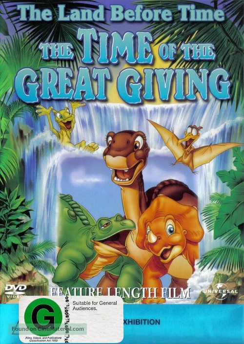 The Land Before Time 3 - New Zealand DVD movie cover