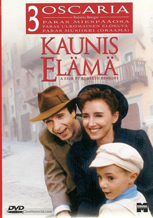 La vita &egrave; bella - Finnish DVD movie cover