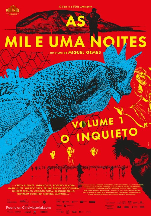 As Mil e Uma Noites: Volume 1, O Inquieto - Portuguese Movie Poster