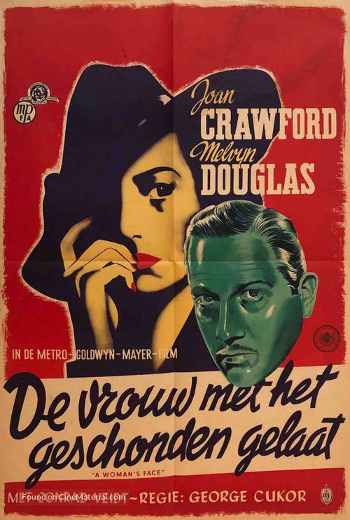 A Woman&#039;s Face - Dutch Movie Poster