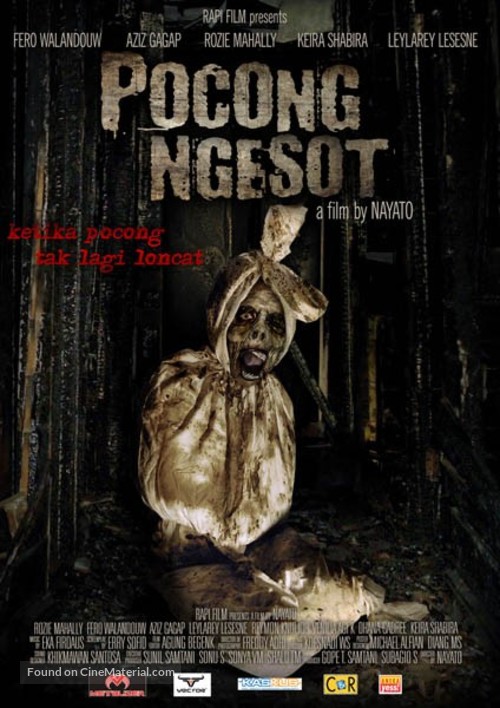 Pocong ngesot - Indonesian Movie Poster