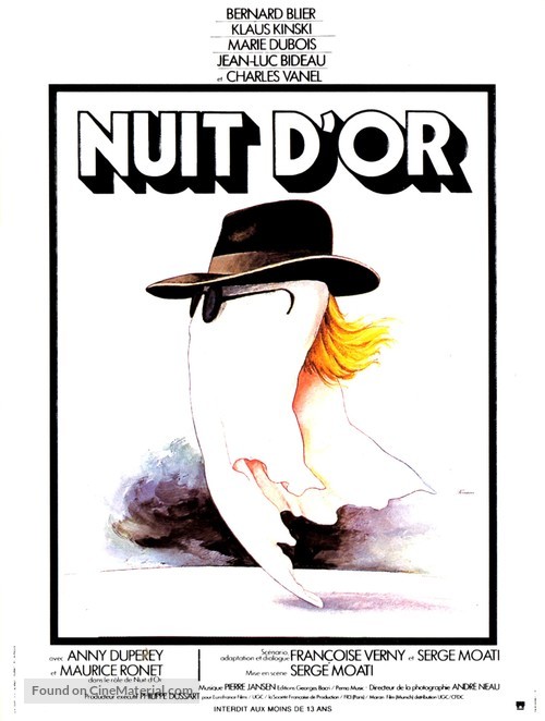 Nuit d&#039;or - French Movie Poster