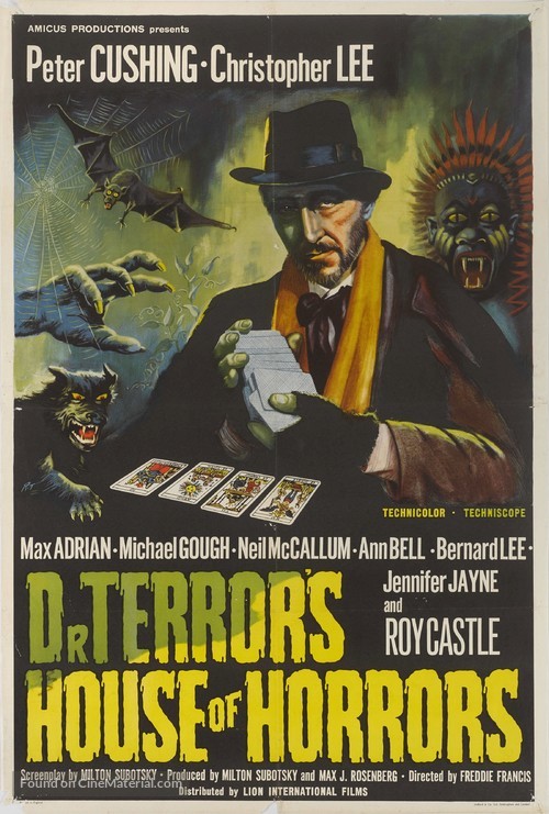 Dr. Terror&#039;s House of Horrors - British Movie Poster