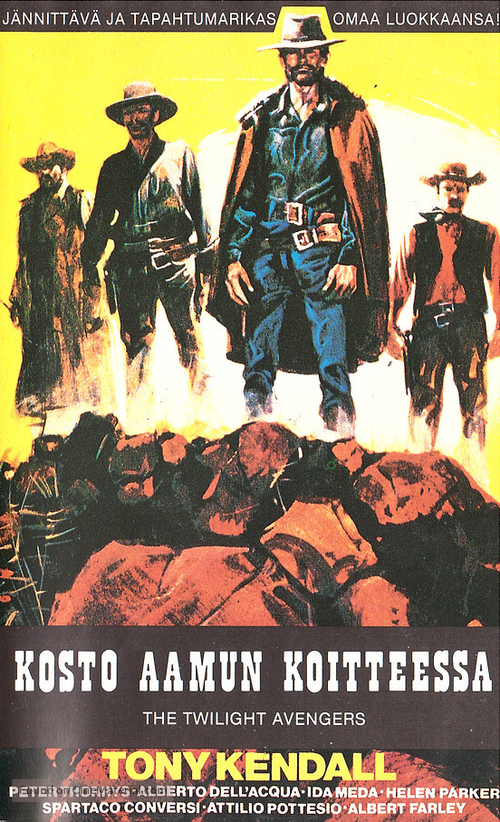 I vendicatori dell&#039;Ave Maria - Finnish VHS movie cover