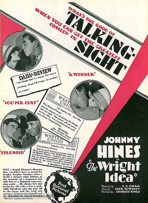 The Wright Idea - poster
