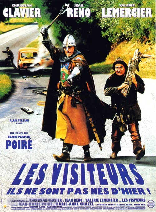 Les visiteurs - French Movie Poster
