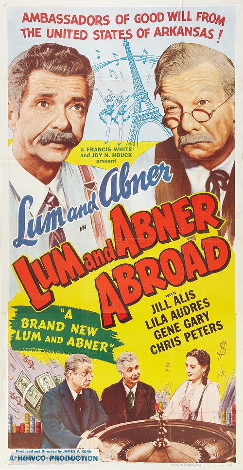 Lum and Abner Abroad - Movie Poster