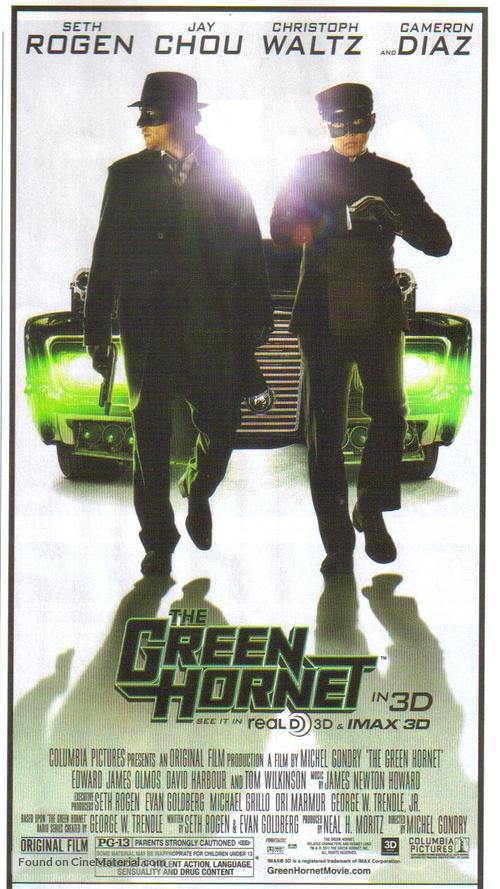 The Green Hornet - Movie Poster