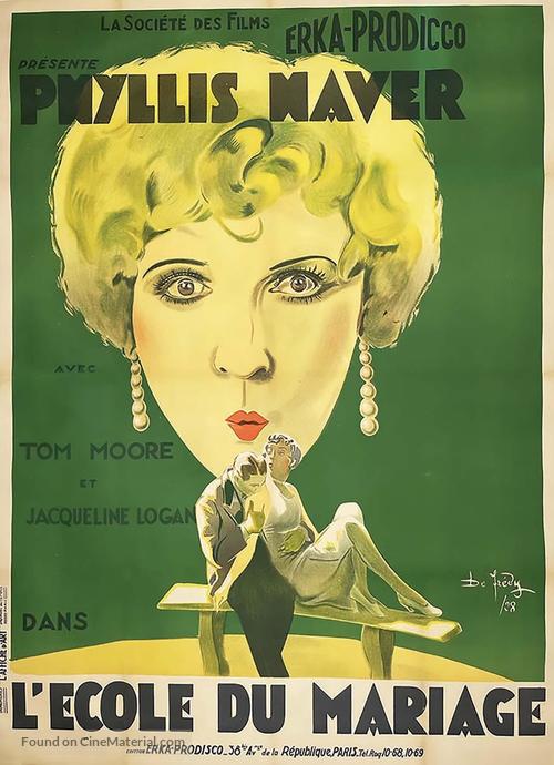 The Wise Wife - French Movie Poster