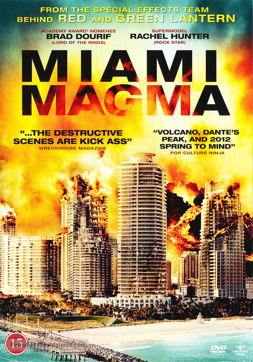 Miami Magma - Danish DVD movie cover