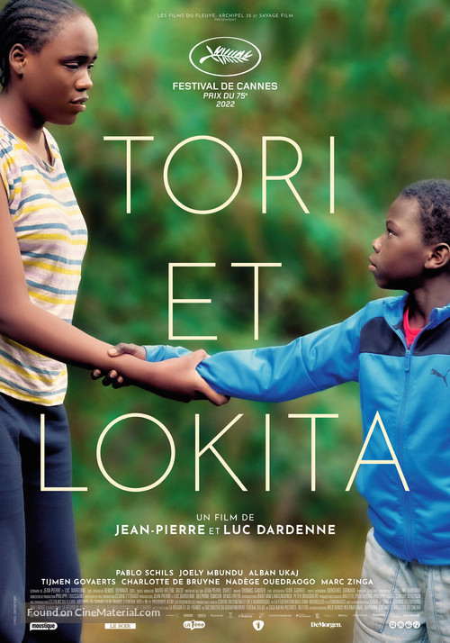Tori et Lokita - Belgian Movie Poster