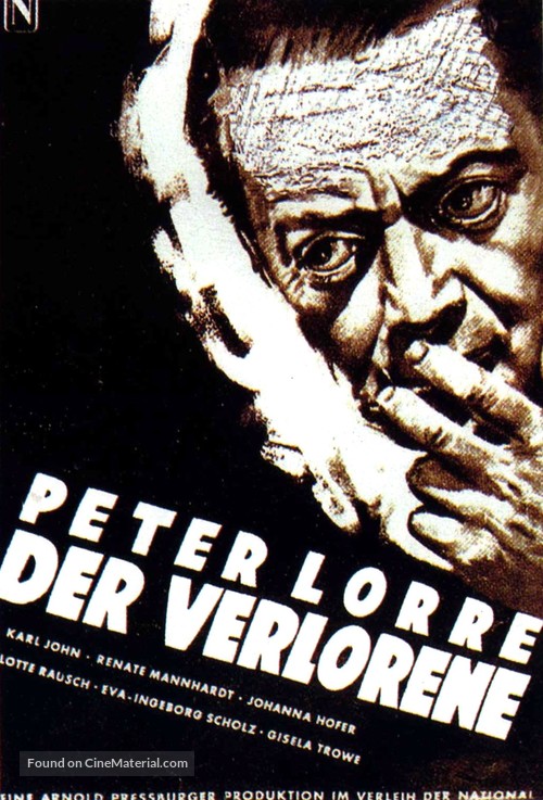 Der Verlorene - German Movie Poster