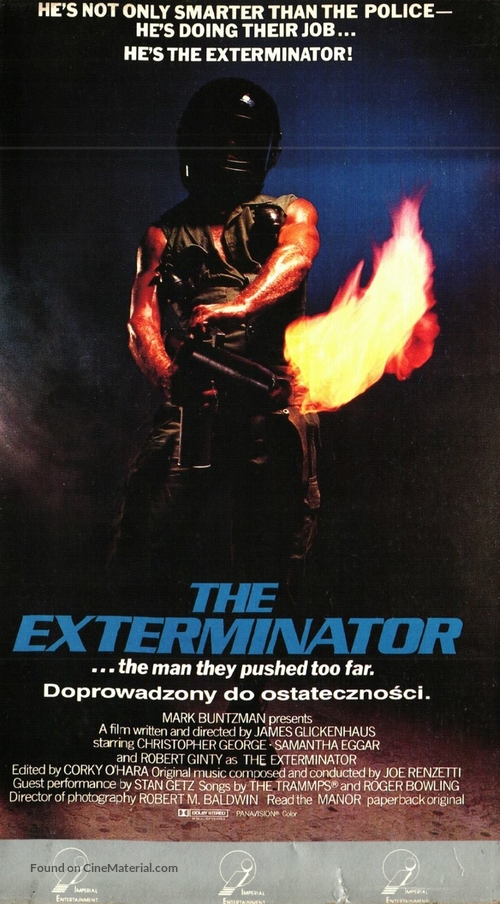 The Exterminator - Polish Movie Cover