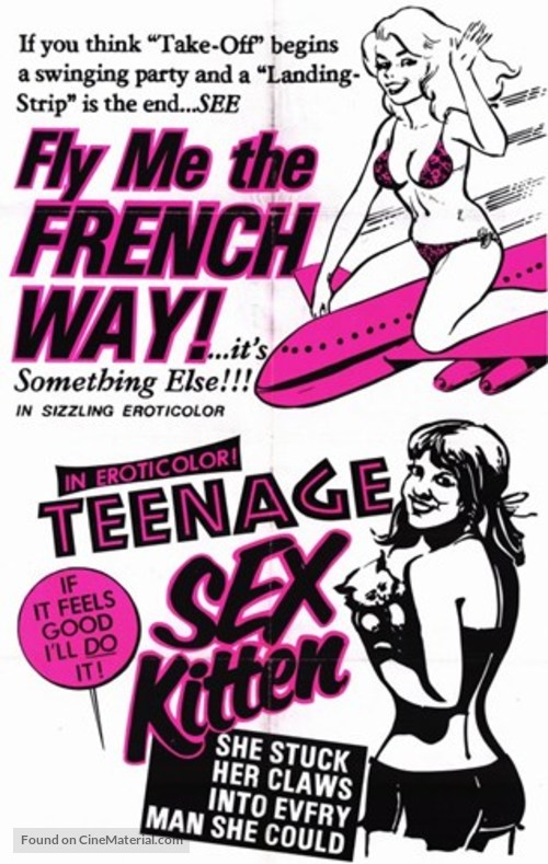 Teenage Sex Kitten - Combo movie poster