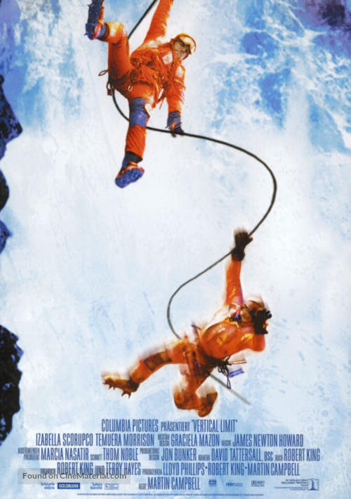 Vertical Limit - German Movie Poster