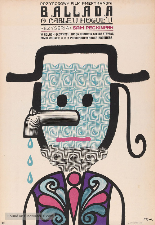 The Ballad of Cable Hogue - Polish Movie Poster