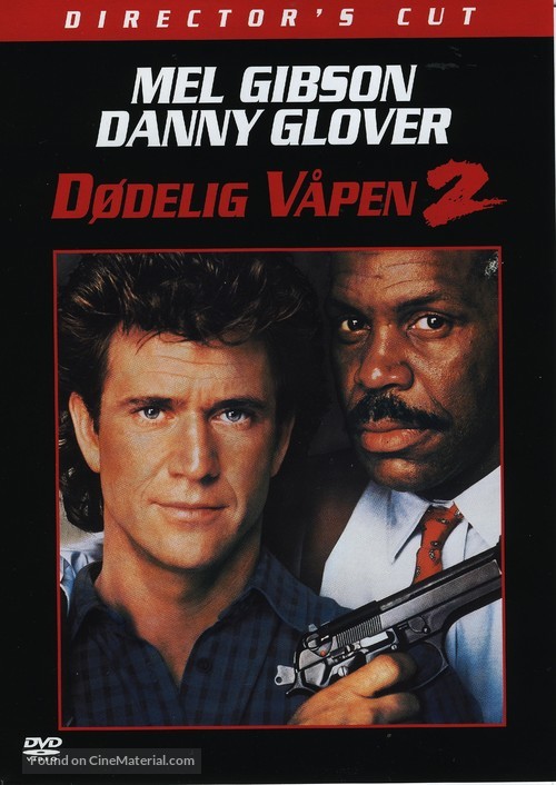 Lethal Weapon 2 - Norwegian DVD movie cover