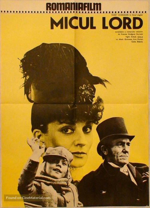 Little Lord Fauntleroy - Romanian Movie Poster