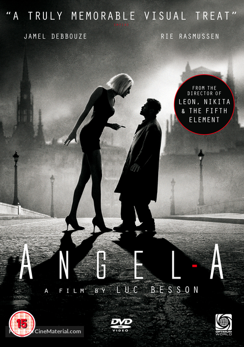 Angel-A - British DVD movie cover