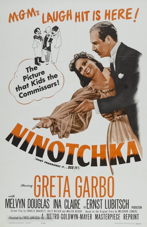 Ninotchka - Re-release movie poster