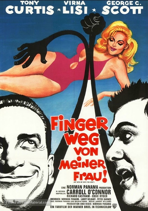 Not with My Wife, You Don&#039;t! - German Movie Poster