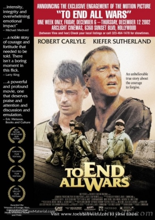 To End All Wars - Movie Poster