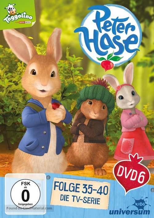 &quot;Peter Rabbit&quot; - German DVD movie cover