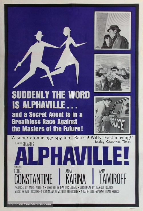 Alphaville, une &eacute;trange aventure de Lemmy Caution - Movie Poster