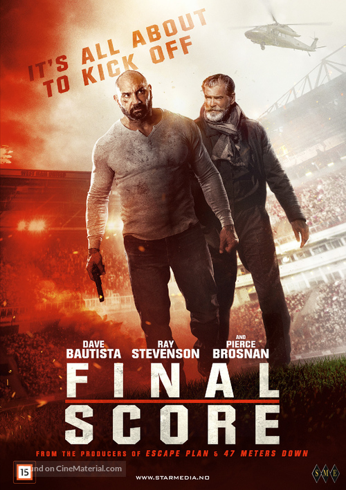 Final Score - Norwegian DVD movie cover