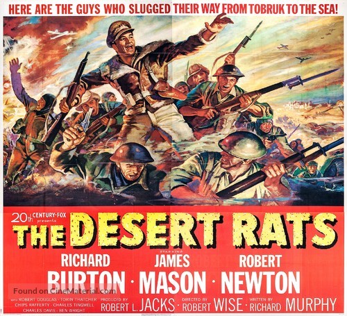 The Desert Rats - Movie Poster