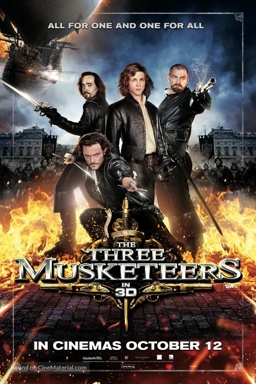 The Three Musketeers - British Movie Poster