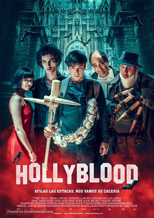 HollyBlood - Spanish Movie Poster