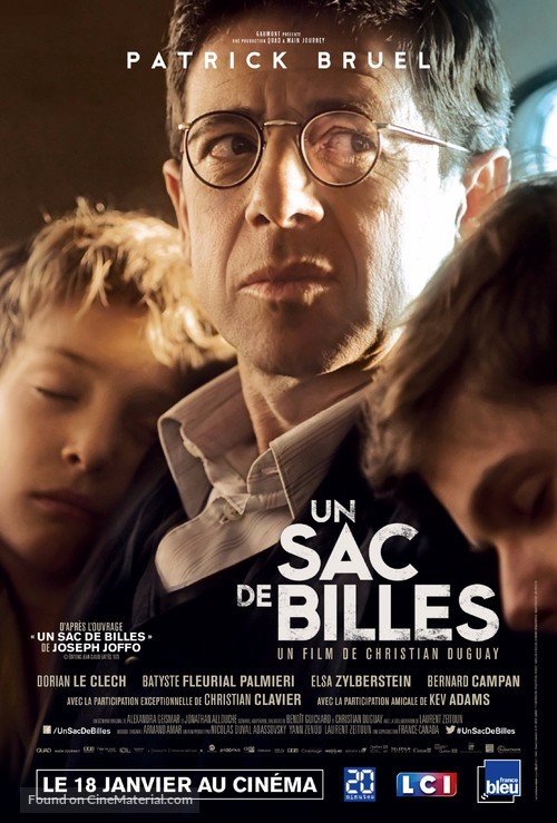 Un sac de billes - French Movie Poster