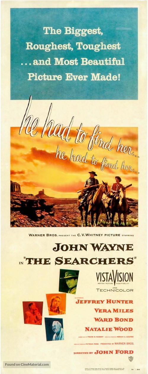 The Searchers - Australian Movie Poster