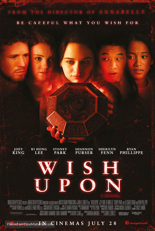 Wish Upon - British Movie Poster