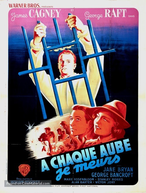 Each Dawn I Die - French Movie Poster
