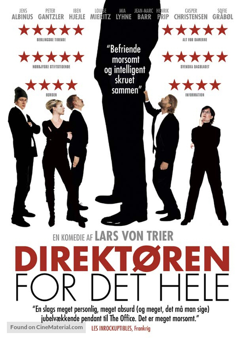 Direkt&oslash;ren for det hele - Danish DVD movie cover