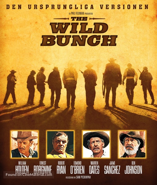 The Wild Bunch - Swedish Blu-Ray movie cover