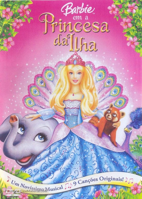 Barbie as the Island Princess - Portuguese Movie Cover