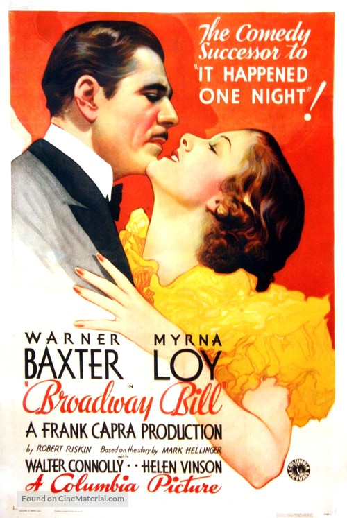 Broadway Bill - Movie Poster