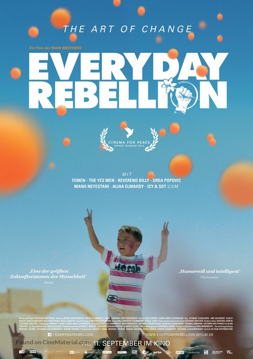 Everyday Rebellion - German Movie Poster