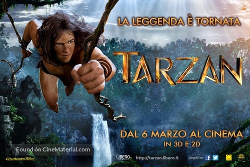 Tarzan - Italian Movie Poster