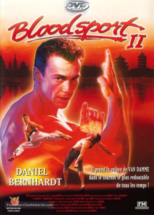 Bloodsport 2 - French poster