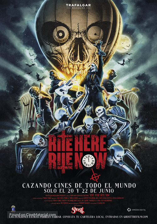 Rite Here Rite Now - Spanish Movie Poster