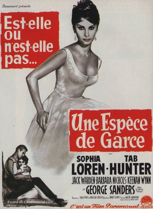 That Kind of Woman - French Movie Poster