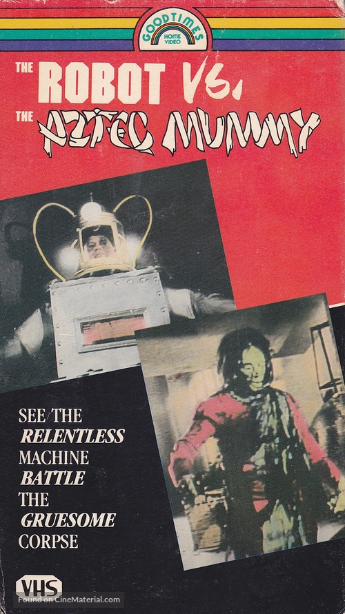 Momia azteca contra el robot humano, La - VHS movie cover