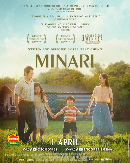 Minari - Malaysian Movie Poster