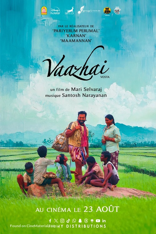 Vaazhai - French Movie Poster